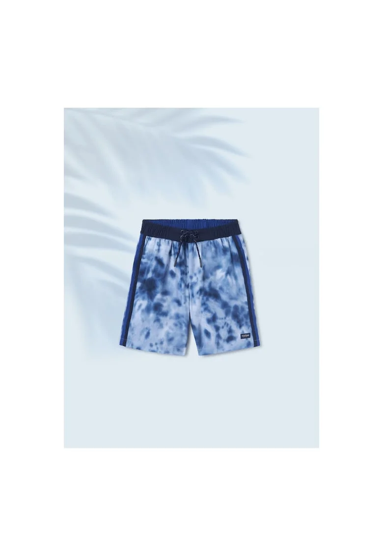 Pantaloni lungi,  302033447, Poliester, Albastru, Albastru