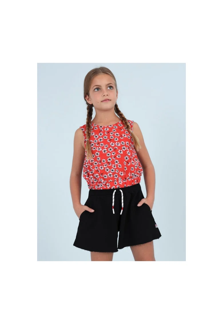 Pantaloni lungi,  302082063, Bumbac, Negru, Negru