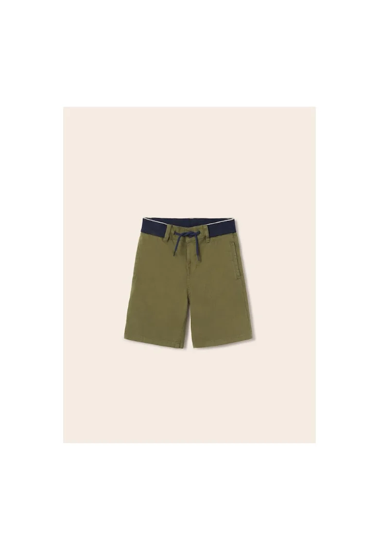 Pantaloni lungi,  302031191, Bumbac, Verde, Verde