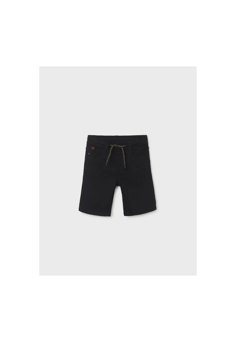 Pantaloni lungi,  302031306, Bumbac, Negru, Negru
