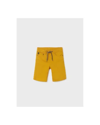 Pantaloni lungi,  302031320, Bumbac, Elastan, Galben, Galben