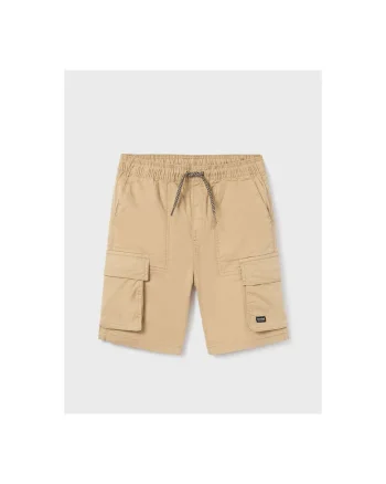 Pantaloni lungi,  302031467, Bumbac, Bej, Bej