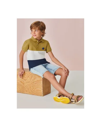 Pantaloni lungi,  302031580, Bumbac, Albastru, Albastru