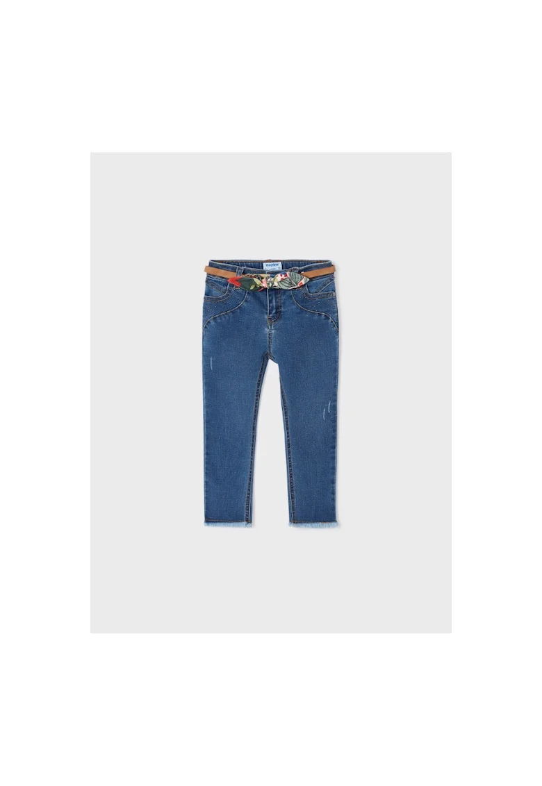 Pantaloni lungi,  302073221, Poliester, Albastru marin, Bleumarin