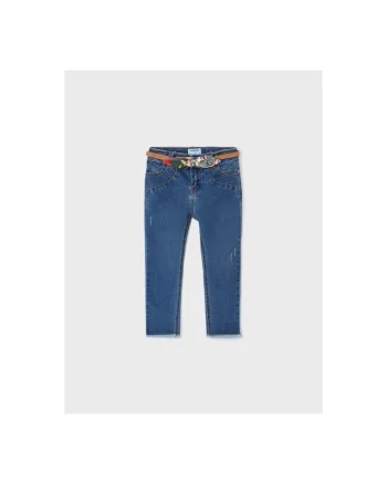 Pantaloni lungi,  302073221, Poliester, Albastru marin, Bleumarin