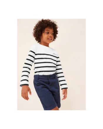 Pantaloni lungi,  302026487, Bumbac, Albastru marin, Bleumarin