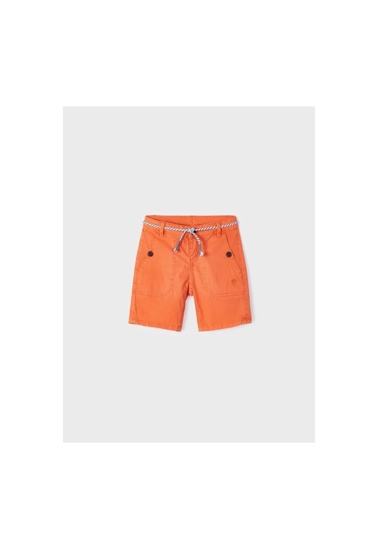 Pantaloni lungi,  302028146, Bumbac, Elastan, Portocaliu, Portocaliu