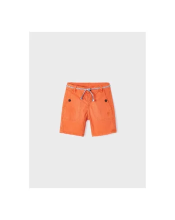 Pantaloni lungi,  302028146, Bumbac, Elastan, Portocaliu, Portocaliu