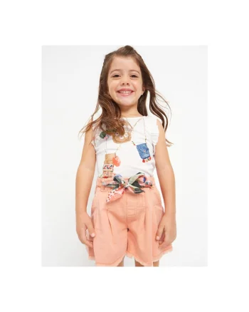 Pantaloni lungi,  302069439, Bumbac, Portocaliu, Portocaliu