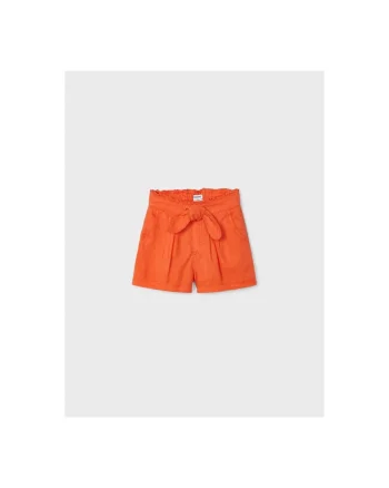 Pantaloni lungi,  302069224, Lyocell, Portocaliu, Portocaliu