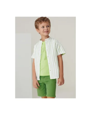 Pantaloni lungi,  302028177, Bumbac, Elastan, Verde, Verde
