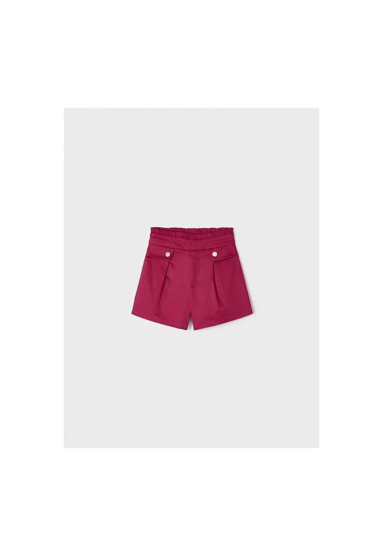 Pantaloni lungi,  302069392, Bumbac, Claret, Visiniu