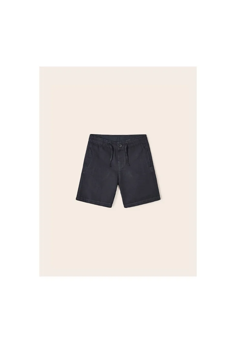 Pantaloni lungi,  302026500, Bumbac, Poliester, Negru, Negru