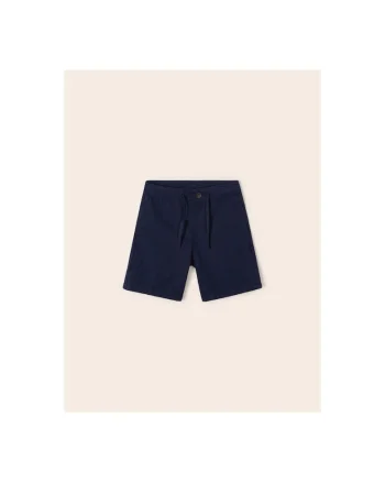 Pantaloni lungi,  302026524, Bumbac, Poliester, Albastru marin, Bleumarin