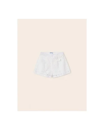 Pantaloni lungi,  302069118, Bumbac, Alb, Alb