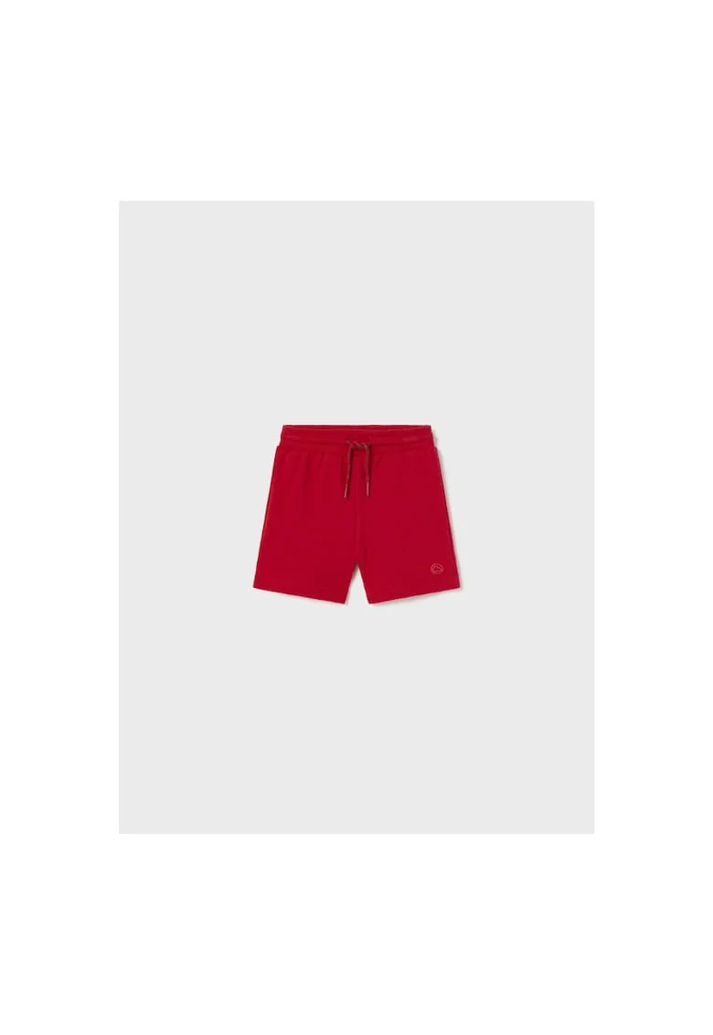Pantaloni lungi,  Bumbac, Poliester, Elastan, Rosu, Rosu