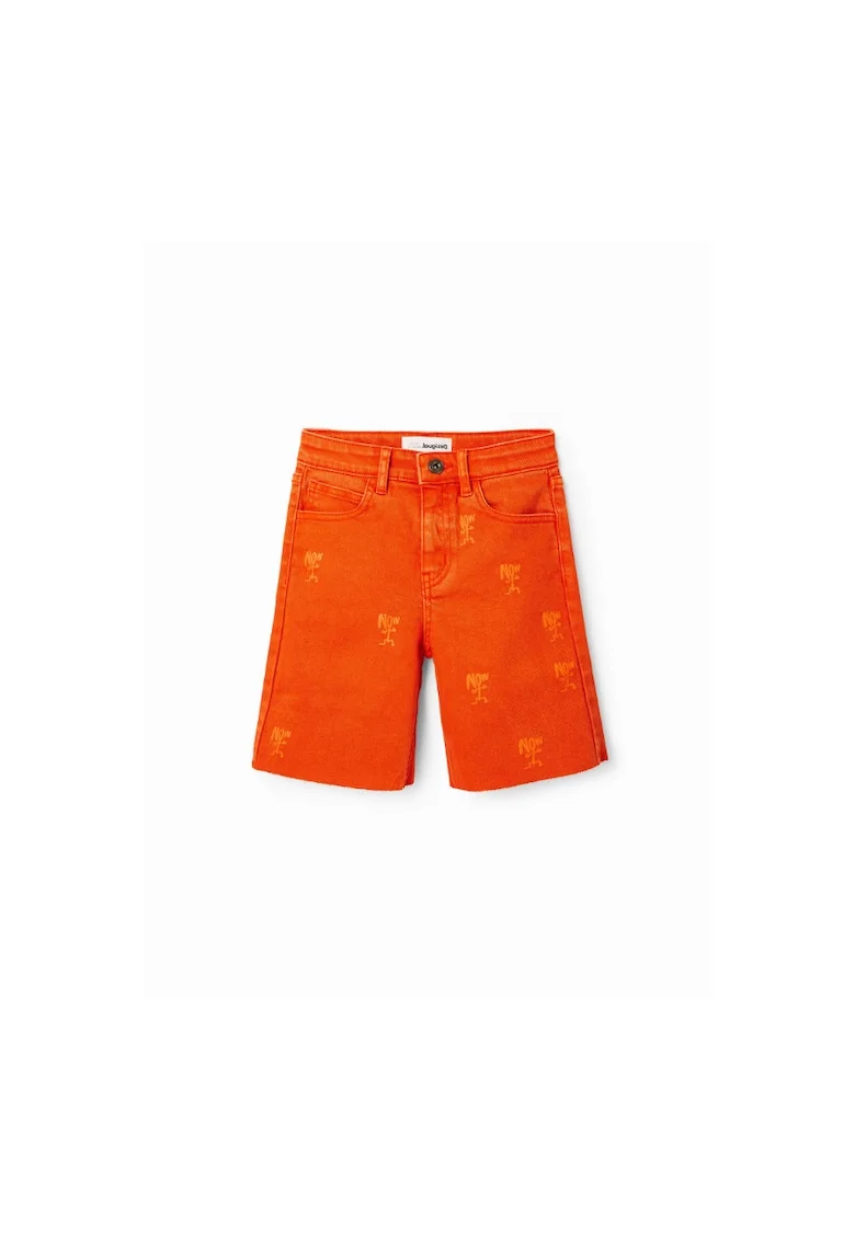 Pantaloni lungi,  302006571, Bumbac, Maro, Maro