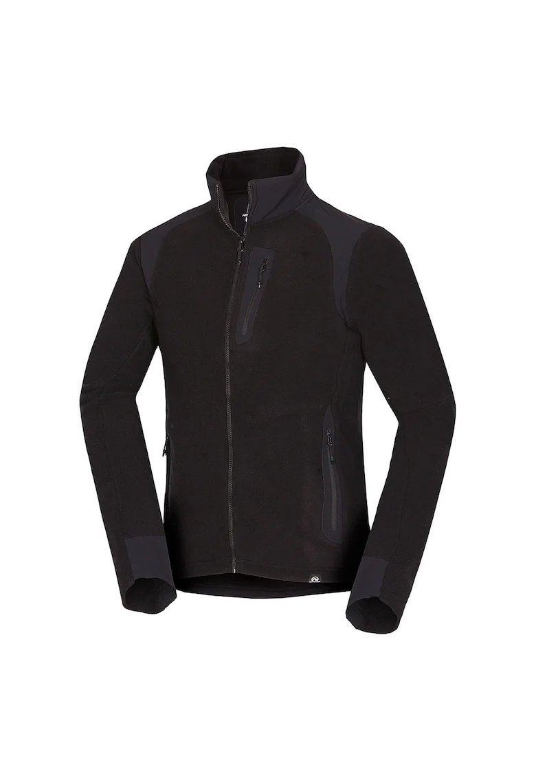 Bluza fleece Polartec®Micro 200gr barbati Tribec Mincol, Negru