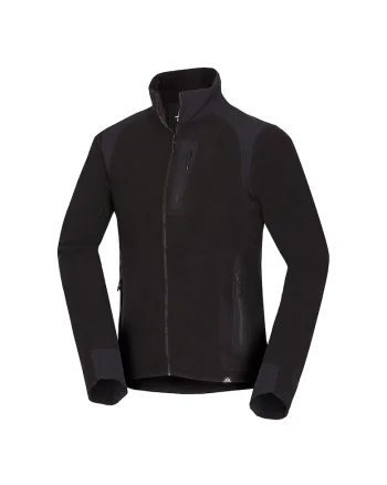 Bluza fleece Polartec®Micro 200gr barbati Tribec Mincol, Negru