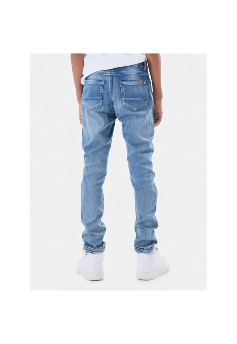 Blugi copii,  873011, Albastru, Bumbac
