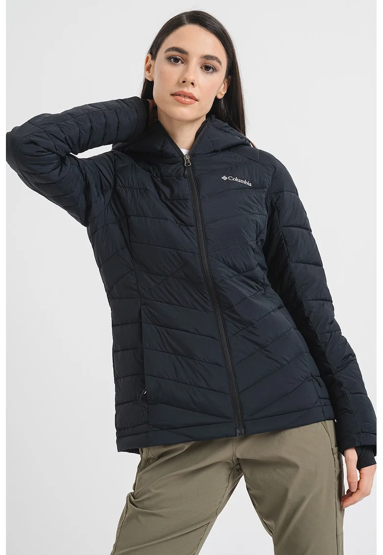 Geaca cu gluga Joy Peak II, Negru