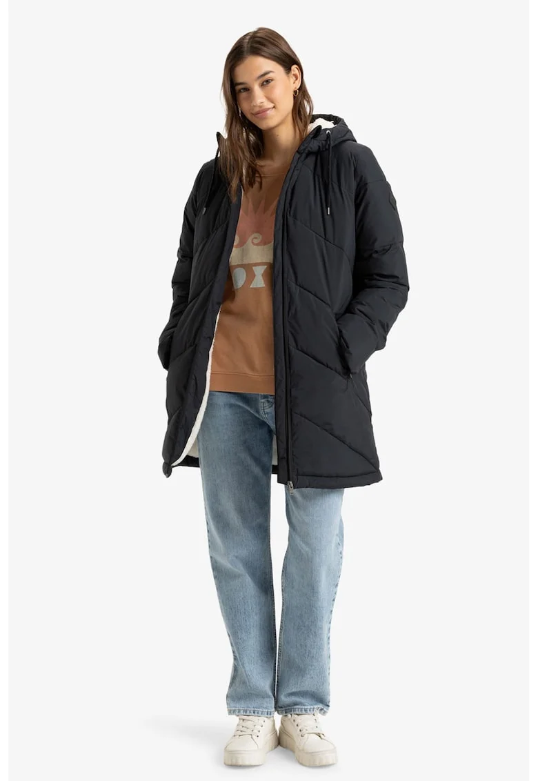 Geaca matlasata Better Weather, Negru