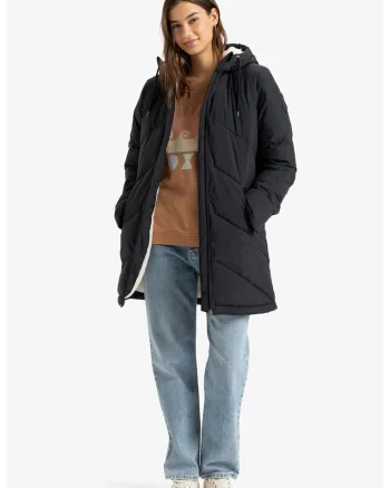 Geaca matlasata Better Weather, Negru