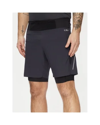 Pantaloni scurti sport barbati,  441975, Gri, Poliester