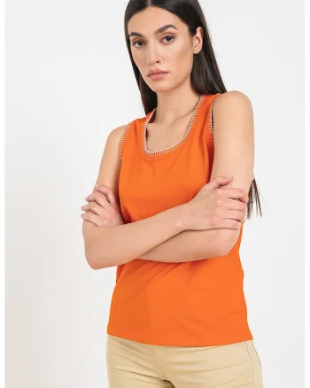 Top de bumbac, Portocaliu mandarina