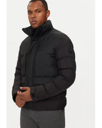 Geaca barbati,  466731, Negru, Nylon
