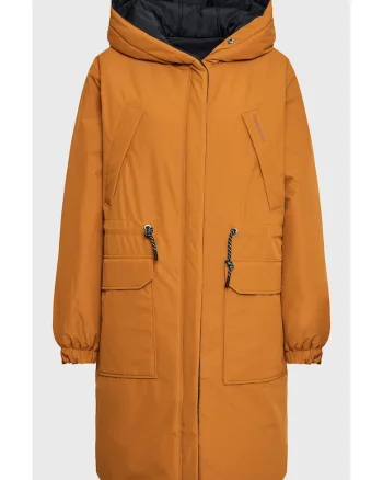 Geaca parka dama,  Poliamida, 301863076, Negru