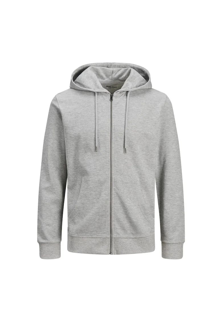 Hanorac JACK &JONES Basic, 12181901-Light Grey Melange REG 16561, Gri