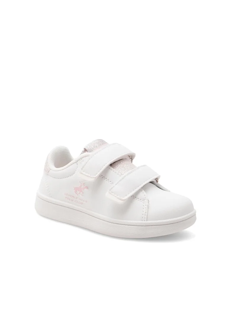 Pantofi sport copii,  560456, Piele ecologica, Alb