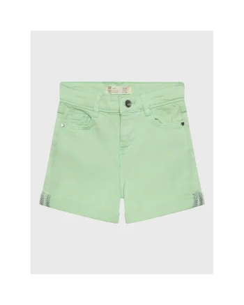 Pantaloni scurti din denim Fete,  302718962, Bumbac, Verde