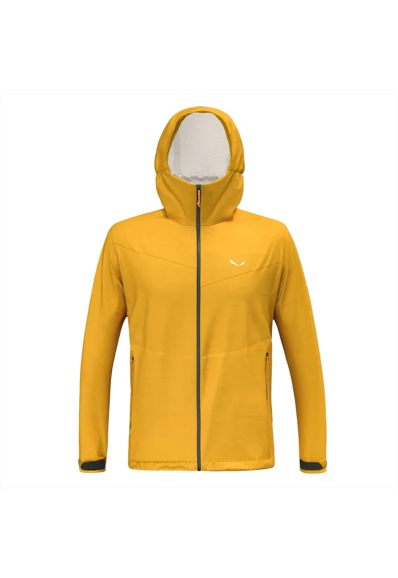 Jacheta sport pentru barbati,  Poliester, Galben,