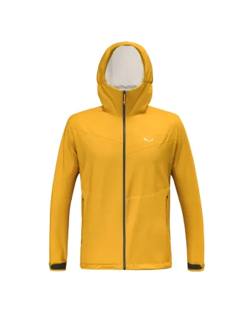 Jacheta sport pentru barbati,  Poliester, Galben,