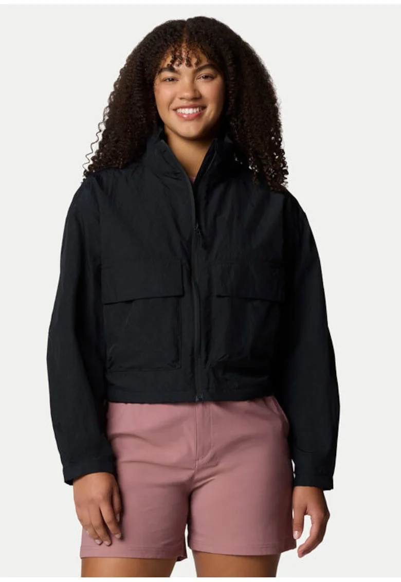 Geaca dama,  304697050, Nylon, Negru, Negru