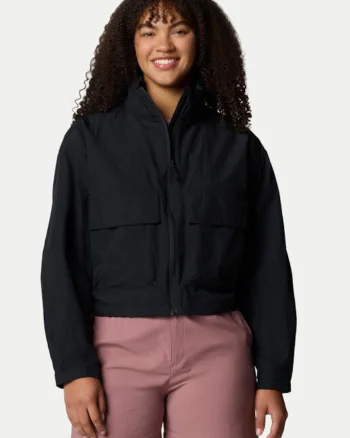Geaca dama,  304697050, Nylon, Negru, Negru