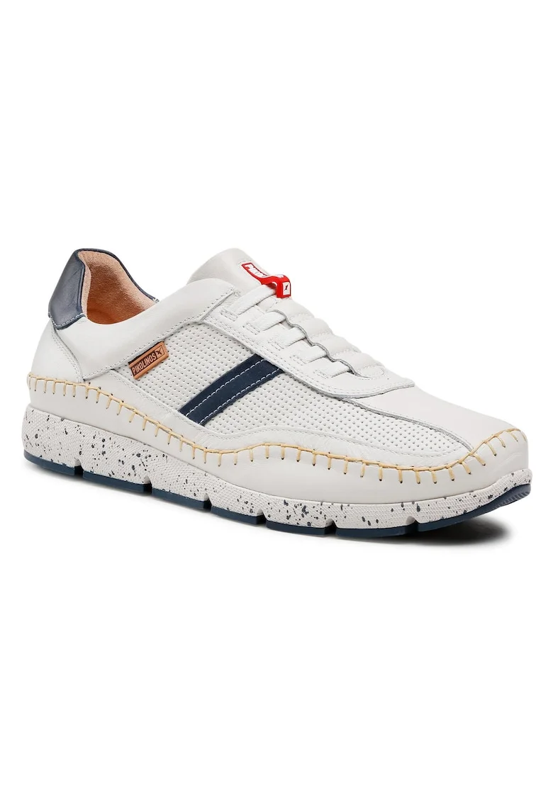 Pantofi sport barbati,  207905474, Gri, Piele naturala, Gri