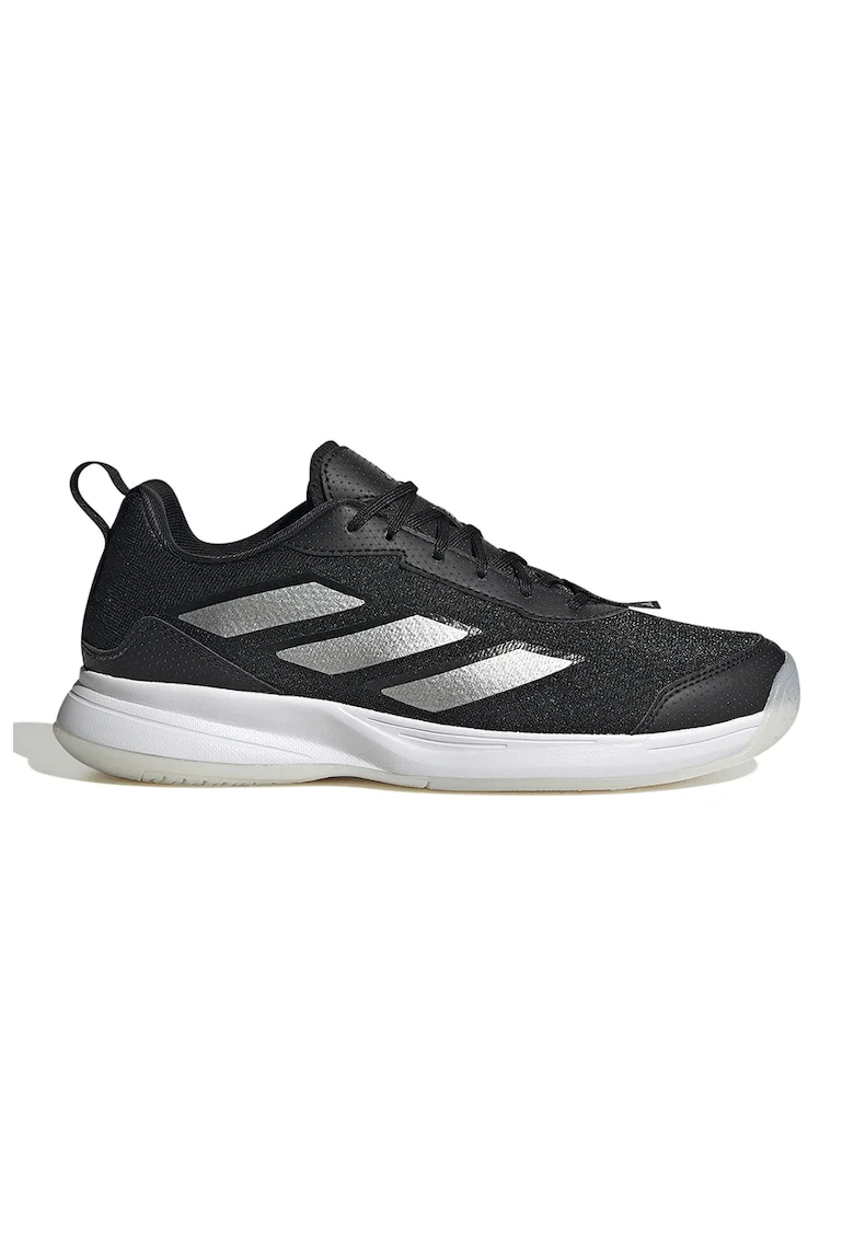Pantofi cu garnituri din plasa pentru tenis AvaFlash, Negru/Argintiu
