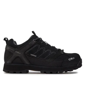 Bocanci trekking barbati  300212233, Piele naturala, 42 EU, Negru