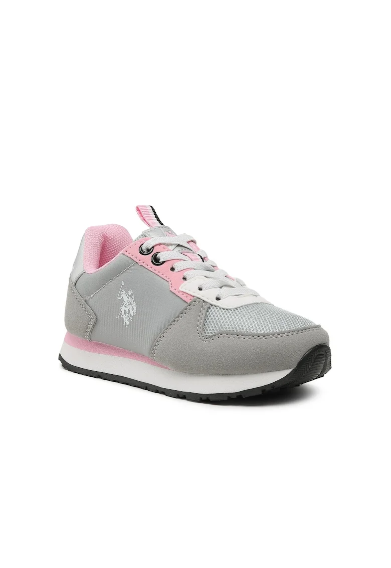 Pantofi sport Baieti/Fete,  Textil, Gri