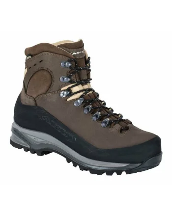 Pantofi sport barbati Superalp NBK GTX,  Piele nabuc, Maro, 11 UK/