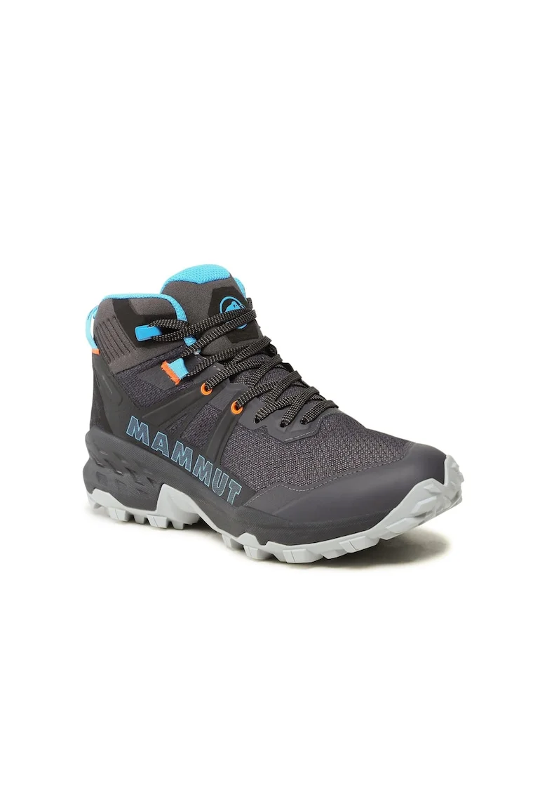 Ghete trekking dama,  301005537, Textil, Gri, Gri