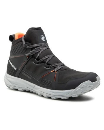 Pantofi trekking barbati, 208354790, Textil, Negru