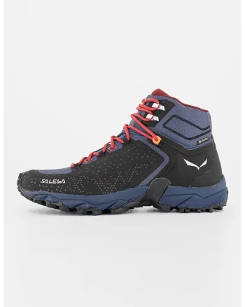 Ghete pentru drumetii Alpenrose 2 GTX, Negru/Violet/Gri carbune