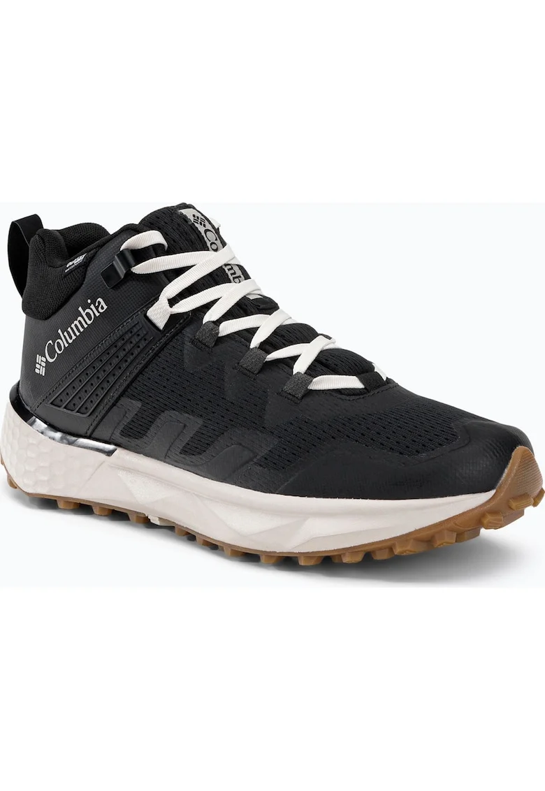 Pantofi trekking barbati,  Textil, Negru, Negru