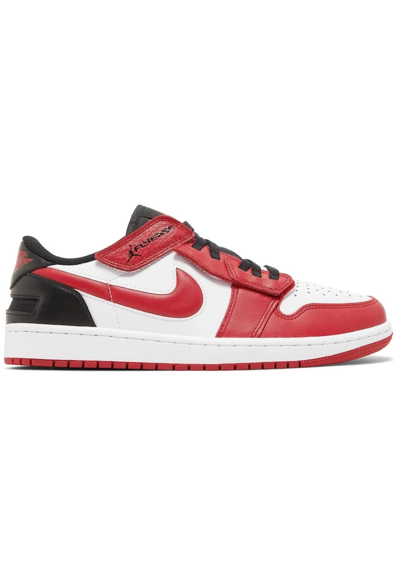 Pantofi sport, Jordan, Air Jordan 1 Low Flyease Gym Red, Piele naturala