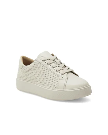 Pantofi sport dama,  349235, Piele naturala, Bej