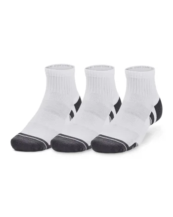 Set de sosete scurte pentru fitness - 3 perechi, Alb/Negru